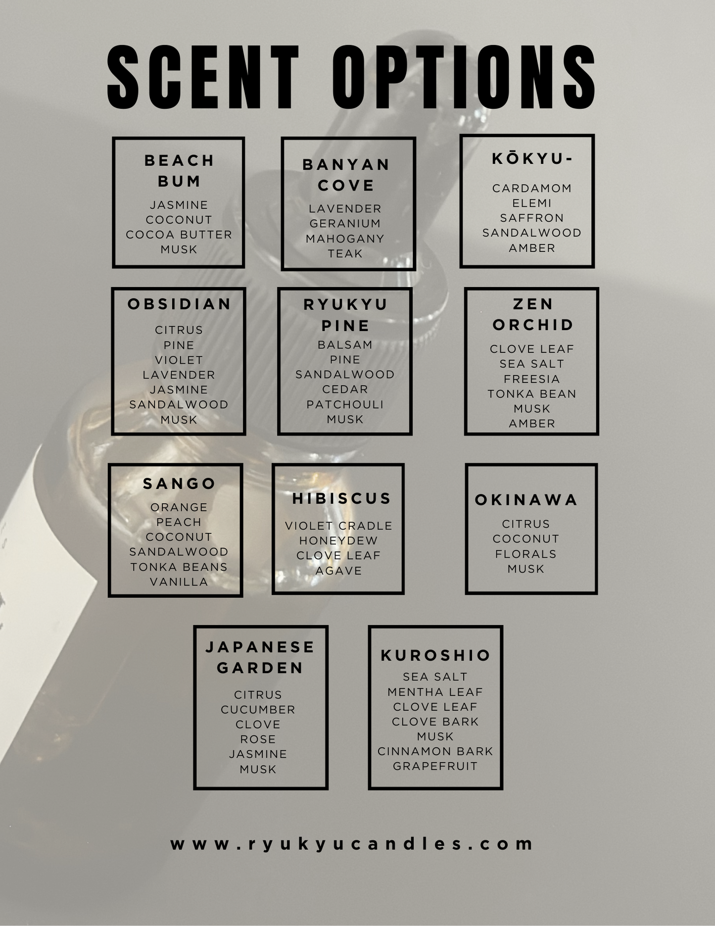 2oz Ryukyu Essence 2 in 1 Ultrasonic Diffuser Oil  and Wax Melt Alternative