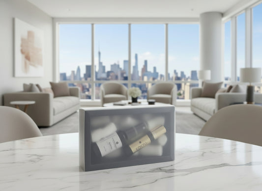 Hand Sanitizer and Roll-On Fragrance Gift Set